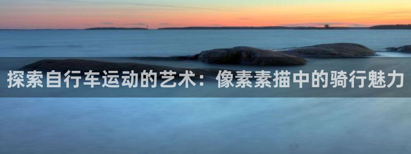 尊龙凯时公司官网|探索自行车运动的艺术:像素素描中的骑行魅力(图1) 尊龙凯时公司官网