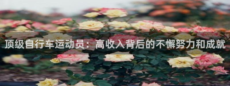 尊龙凯时人生就是博首页|顶级自行车运动员:高收入背后的不懈努力和成就(图1) 尊龙凯时人生就是博首页