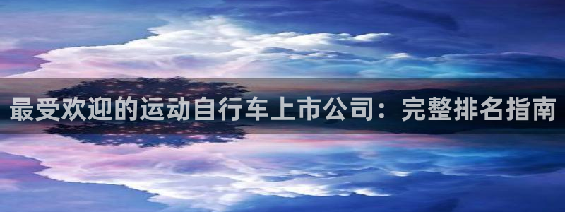 尊龙凯时 - 人生就是搏|最受欢迎的运动自行车上市公司:完整排名指南(图1) 尊龙凯时 - 人生就是搏