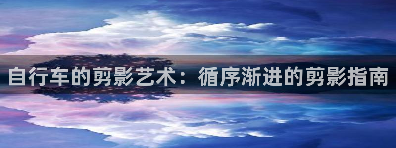 尊龙凯时官网登录|自行车的剪影艺术:循序渐进的剪影指南(图1) 尊龙凯时官网登录